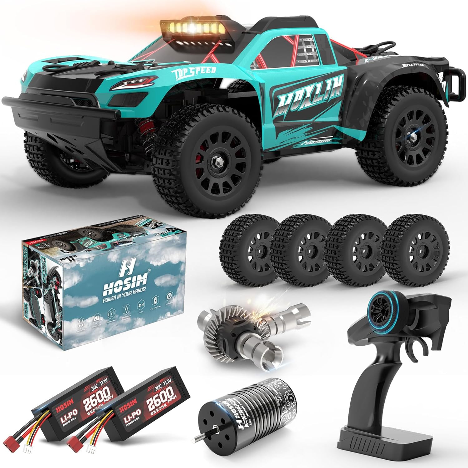 S For Adults Max 50mph, 1/14 Rtr 3s Electric Power 4x4 Rc T