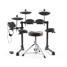 Alesis Drums Debut Kit – Electric Drum Kit with 4 Quiet Mesh Pads, 120 , Lessons