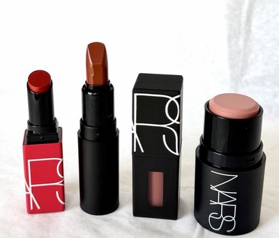 NEW 4PC NARS Multiple Orgasm Crave/Powermatte Lipsticks Dragon Girl/Body Heat
