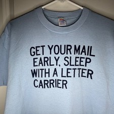 Vintage 80s Single Stitch Sleep With A Letter...