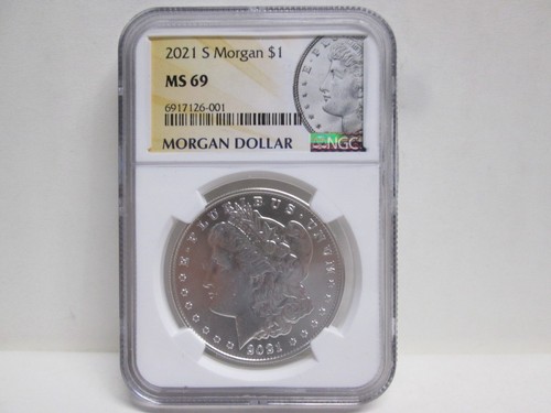 2021-S MORGAN SILVER DOLLAR NGC MS69