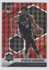 2020-21 Panini Mosaic Red Mosaic Prizm Spencer Dinwiddie #6 n1u