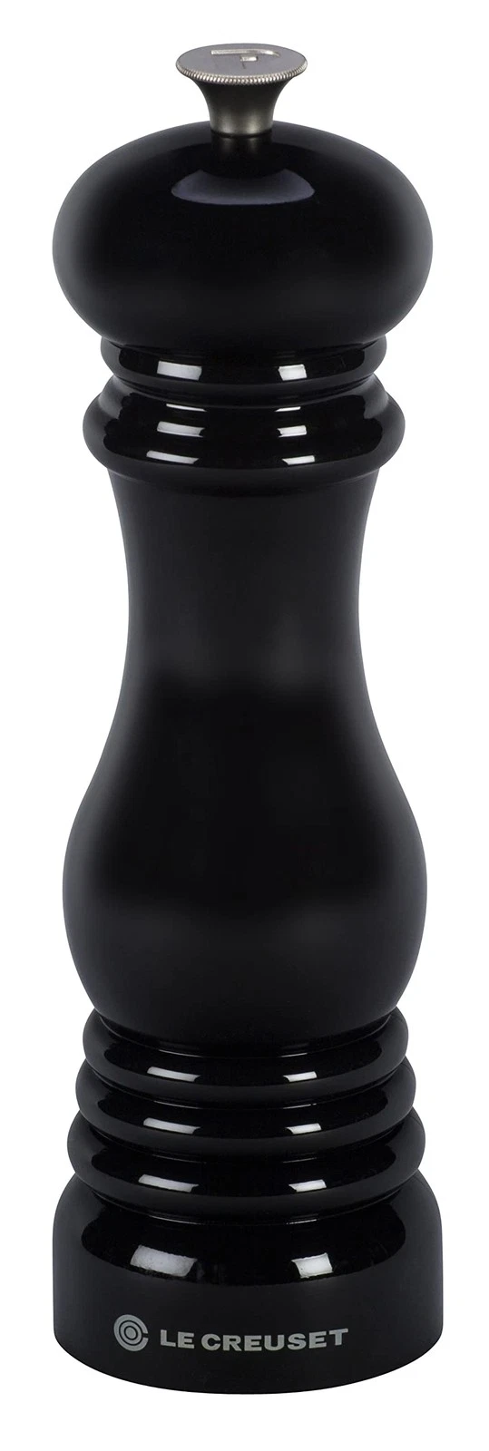 Le Creuset Pepper Mill, 8" x 2 1/2", Black