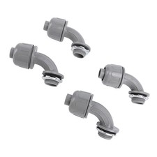 Liquid Tight Connector 1in NPT Easy To Install 10Pcs Electrical Conduit