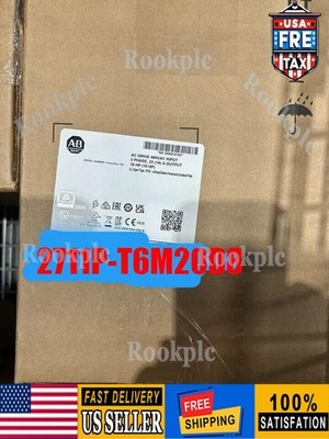 1PCS ALLEN BRADLEY 2711P-T6M20D8 Ser A PanelView Plus 600 FREE SHIP NEW IN BOX