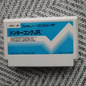 Donkey Kong Jr. Nintendo NES Game Cartridge Used, 30+ Years Old