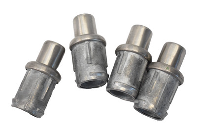 Lot of 4 BK Resources Stainless Steel Adjustable Feet Cylinder Tools Bullet
