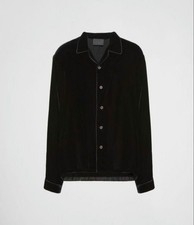 PRADA Velvet Velour Shirt #PG12PB