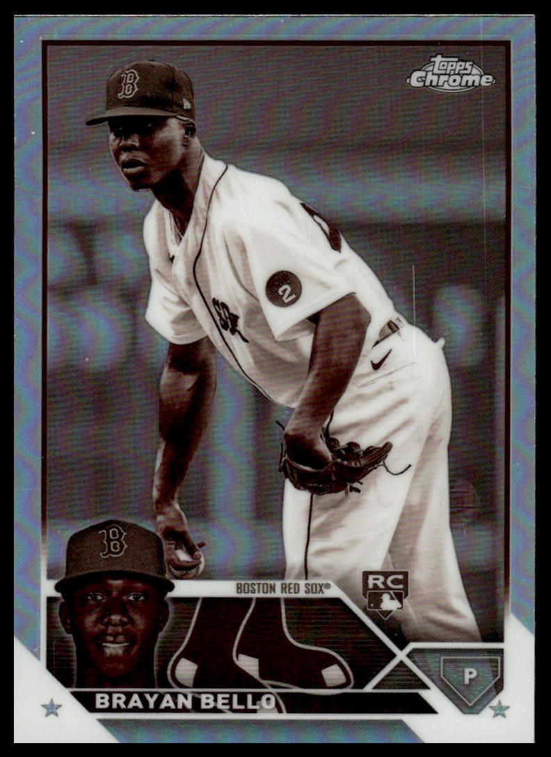 2023 Topps Chrome #57 Brayan Bello Sepia Refractors