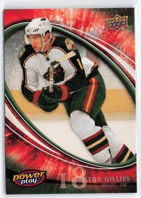 2008-09 Upper Deck Power Play Box Set #342 Colton Gillies - Minnesota Wild