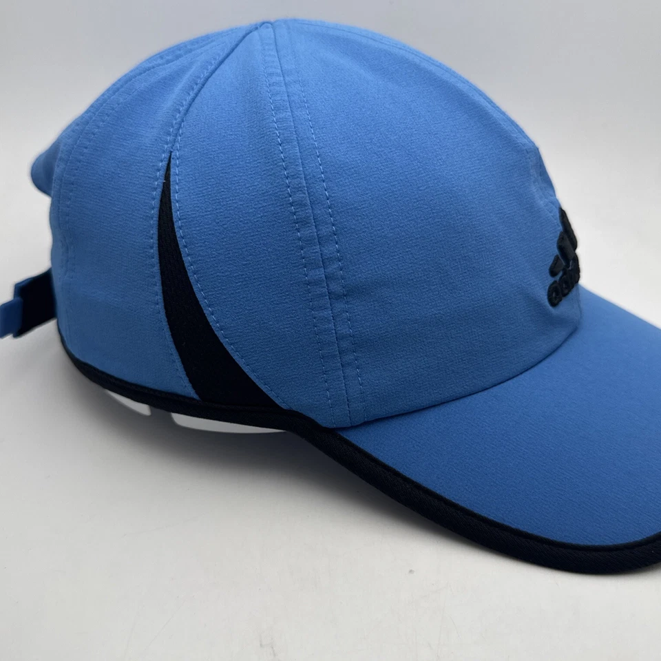 Adidas Gorra Mujer Ajustable Azul Superlite Adizero Béisbol Gancho y Lazo Foto 2 de 4