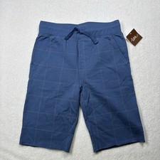 Tea Collection Shorts Boys Size 5 Blue Casual Pull On Elastic Waist NEW