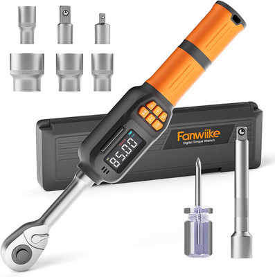 Digital Torque Wrench Set, 3.09-62.6 Ft.Lb/4.2-85 Nm, 3/8'' Drive Inch Pound Torq
