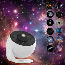 Galaxy Projektor (weiß) 12 in 1 Planetarium Sternenprojektor NEU