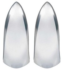 1961-62 Corvette; Headlamp Bezel Extensions; Pair; Made in the USA; GM Licensed