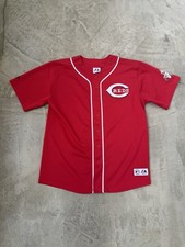 Vintage Majestic Cincinnati Reds Jay Bruce #32 MLB Baseball Jersey Size Medium