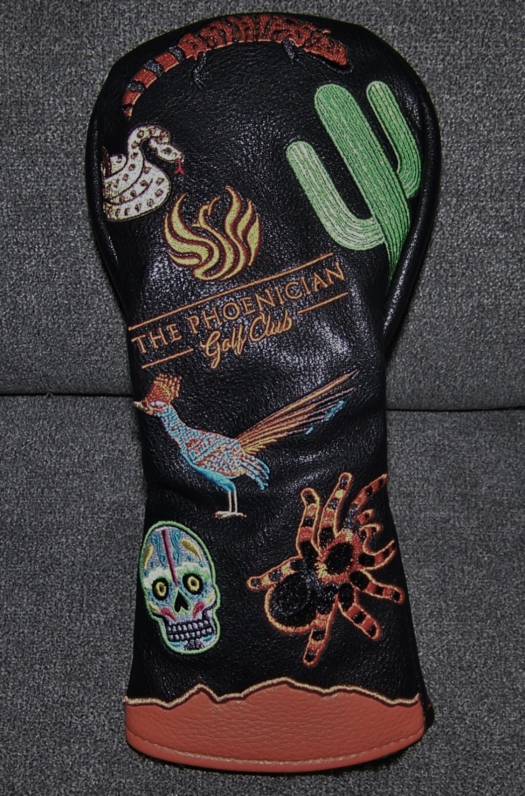 NEW Embroidered Vinyl Rescue Hybrid Utility Head Cover THE PHOENICIAN GOLF CLUB