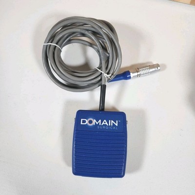 Domain Surgical Foot Pedal Foot Switch LEMO 6 Pin Cable Medical Blue
