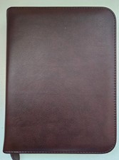 DayTimer Planner Organizer, Burgundy Leather,...
