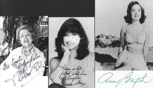31 AUTOGRAMME VON SCHAUSPIELERINNEN ( FILM / INTERNATIONAL ) - Bild 13 von 16