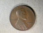 1945 S Lincoln Wheat Penny 1 Cent