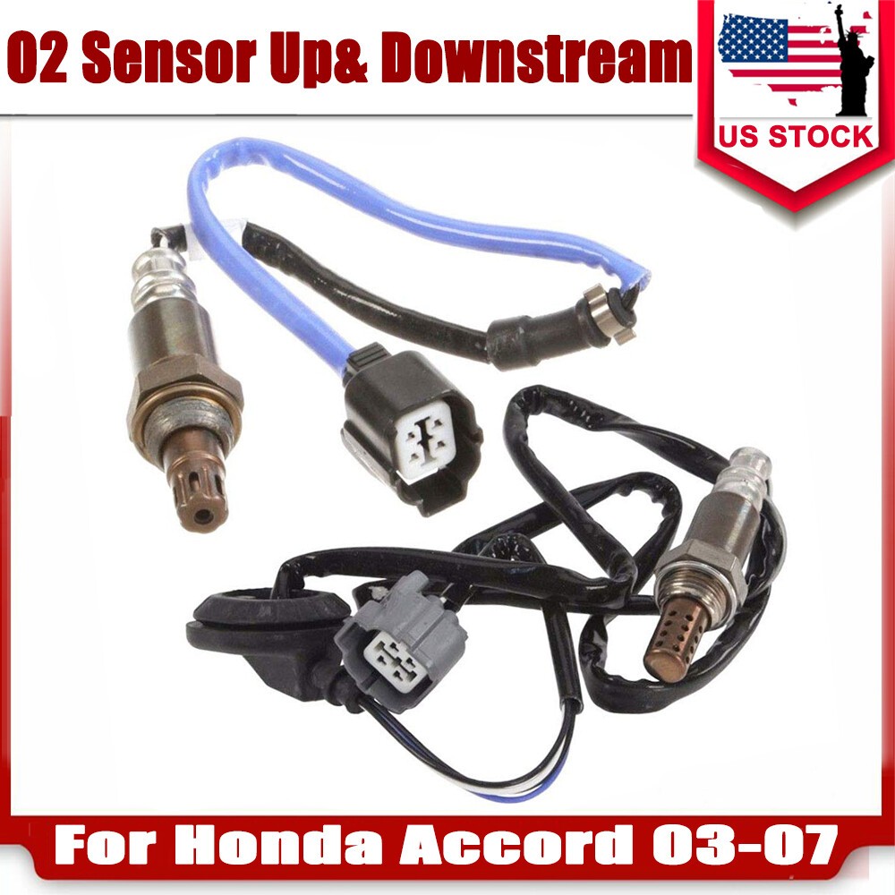 234-4797 Upstream & Downstream O2 Sensors for Honda Accord 2.4L 2003 2004-2007!
