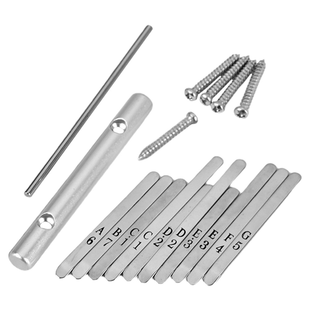 APL Chiavi E Pantofole Portatile Pollice Pianoforte Kalimba Accessori