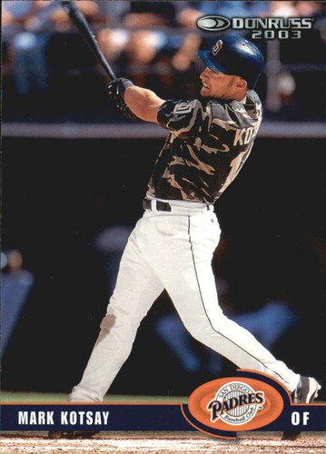 2003 Donruss Mark Kotsay #369 card