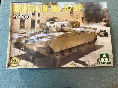 Takom 2027 British Main Battle Tank Chieftain Mk.5/P 2 in 1 1/35 l Kit - US-4396