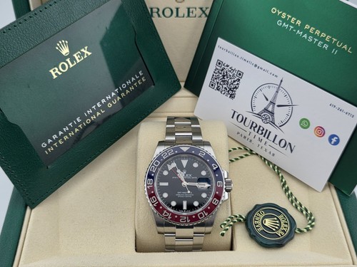 Rolex GMT-Master II Pepsi 126710BLRO 2022 Oyster Full Set - MINT