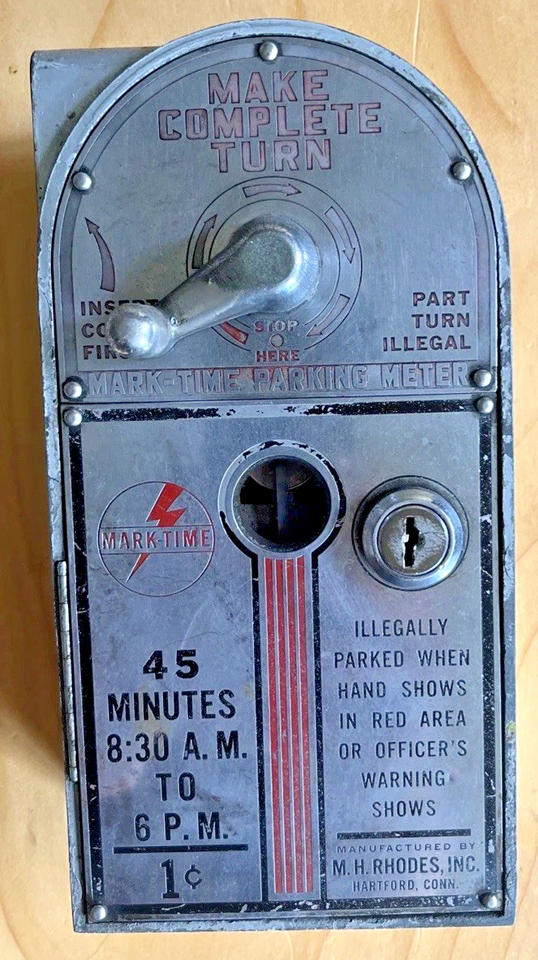 Minuterie Vintage M.H. Rhodes Marktime - 60 Minutes, Remontée Mécanique - Fonctionnelle