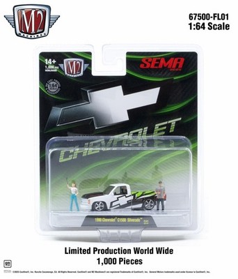M2 1990 シボレー C1500 シルバラード M2 Machines 1:64 SEMA 1990 Chevrolet C1500 Silverado FL-01 Hobby
