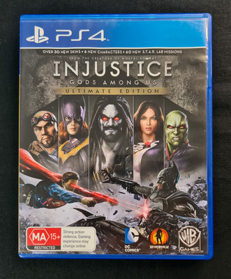 Injustice: Gods Among Us - Ultimate Edition (PS4) ~ Near Mint Condition!
