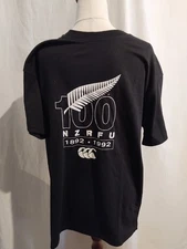 Vintage New 1992 All Blacks rugby T Shirt Size Medium