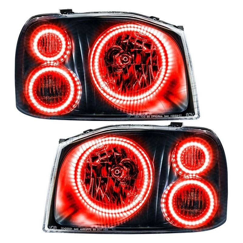 For Nissan Frontier 2001-2004 ORACLE LED Halo Light Kit - Triple 3564-003 Red Foto 3 de 4