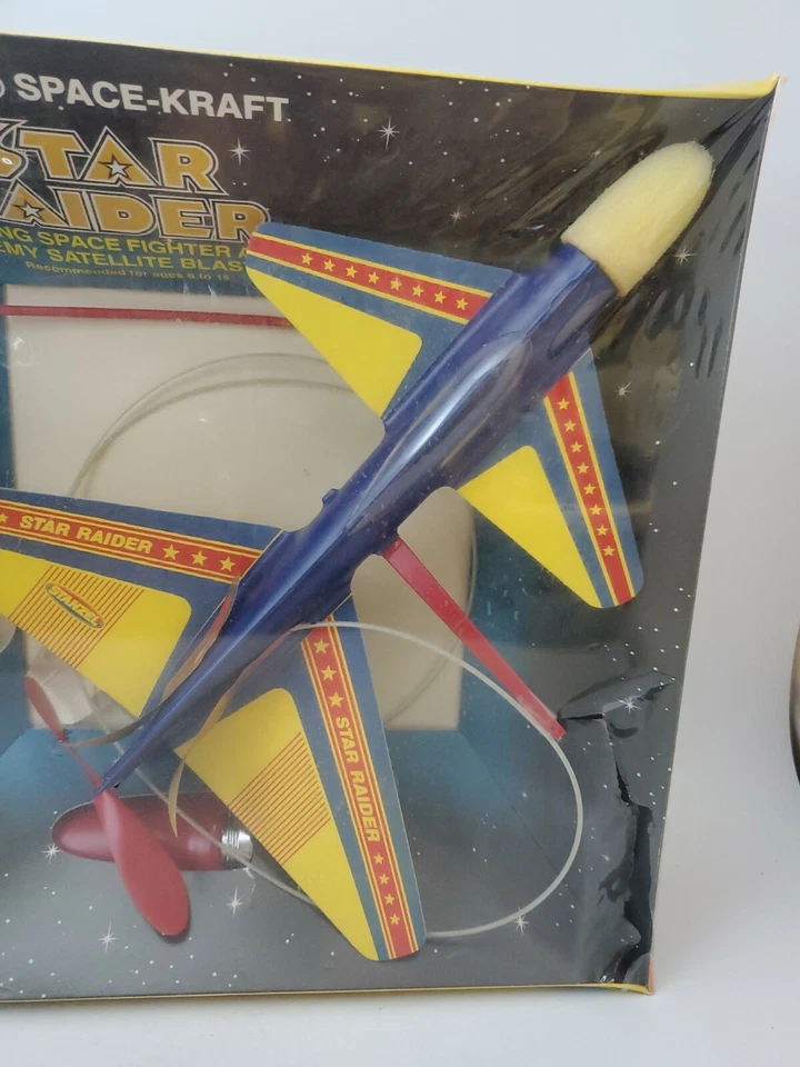 Vintage Stanzel Space Craft Star Raider Battery Powered Stock #1200 USA MADE NEW - Image 2 of 4