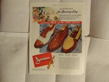 1947 JARMAN SHOES FOR MEN vintage print ad
