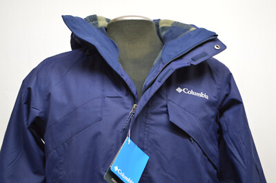 NEW Columbia Men's Bugaboo II Fleece Interchange Jacket Blue Size SMALL |  eBay