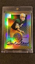 BART STARR 2000 DONRUSS PASSING THE TORCH AUTOGRAPH SSP 76/1000 1ST 100 AUTO 'D