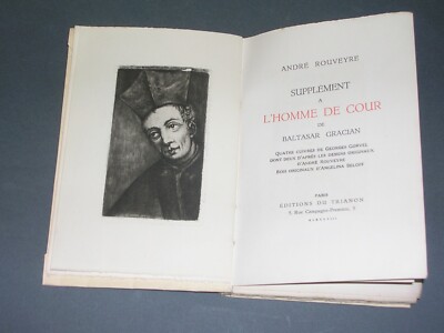 Supplément à L’homme de cour Balthzard Gracian A. Rouveyre Supplément à l'homme de cour