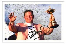 IAN WOOSNAM Signed Autograph PHOTO Fan Gift Signature Print GOLF Ryder Cup