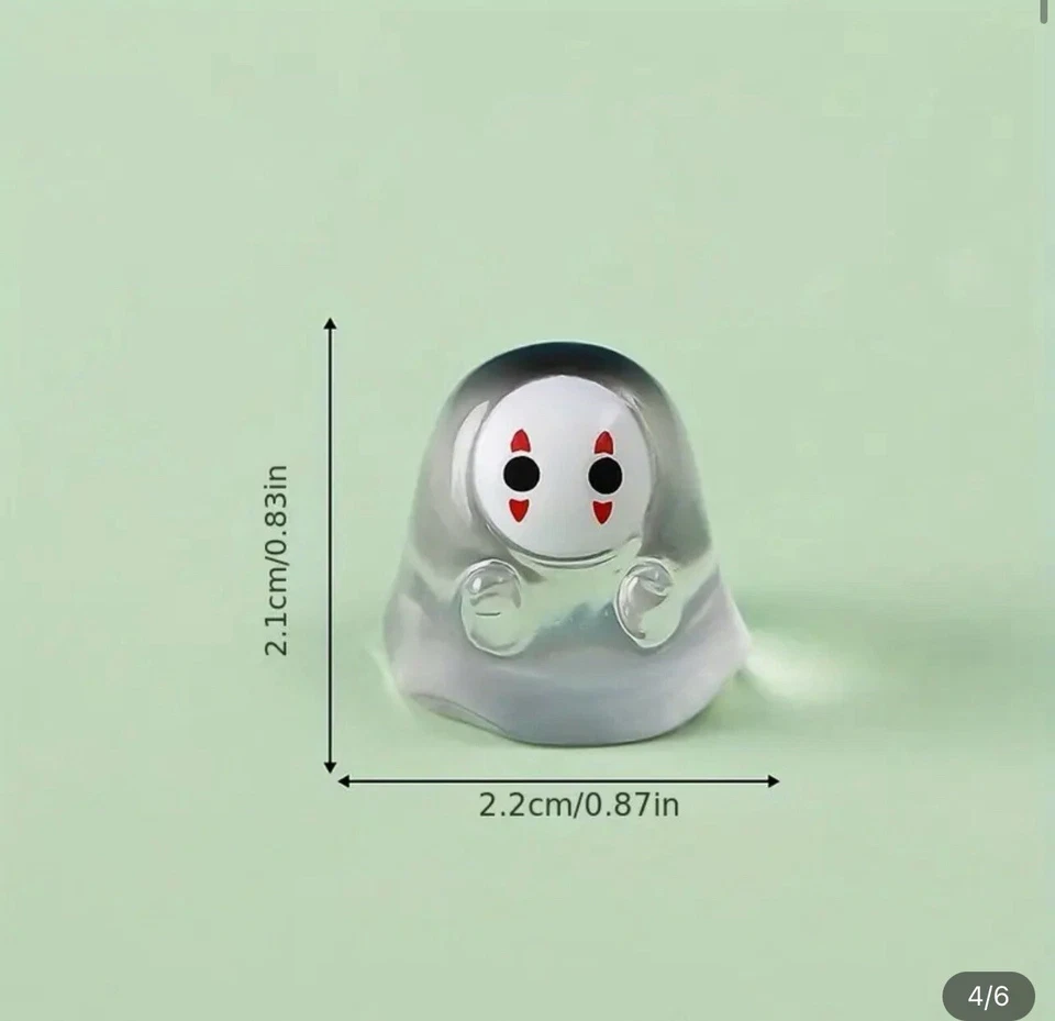 8pcs Ghibli Totoro Spirited Away Miyazaki Dust Bunnies For Croc Charms Shoe - Image 4 of 4