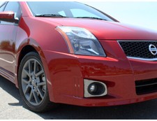 Stainless Steel Front Vent Accent 2 Pc For 2007-2011 Nissan Sentra Se-r