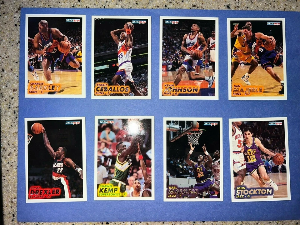 1993-94 FLEER SERIES 1 & 2 BASKETBALL CARDS YOU CHOOSE 10-400 NBA CARD FREE SHIP - Image 2 of 4