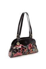 Patricia Nash Leather Macellara Oval Satchel Tropical Escape