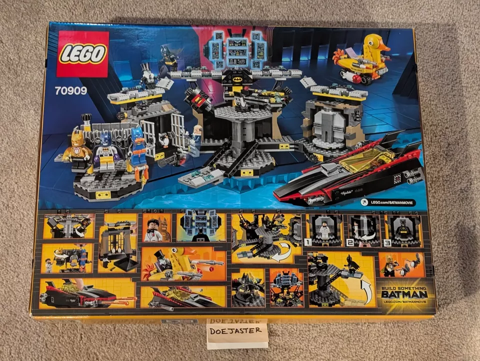 LEGO (70909) Batcave Break-In - Nuevo en caja - 2017 - Lego Batman Película - DC Super Heroes Foto 3 de 3