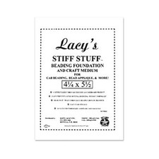 Lacy's Stiff Stuff Beading Foundation Bead Embroidery 43341 1 4.25x5.25 inches