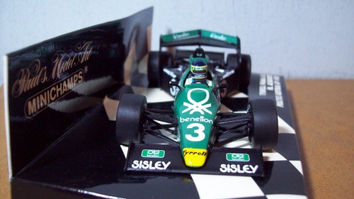 1/43 MINICHAMPS 400 830103 TYRRELL 012 PRACTICE AUSTRIA GP 1983 MICHELE ALBORETO - Picture 4 of 6