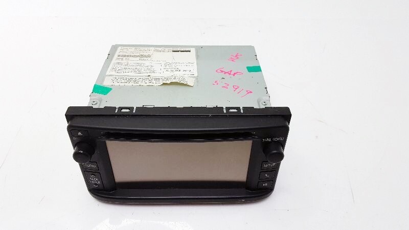 2013 Toyota Corolla CD Player Radio W/ 6.1