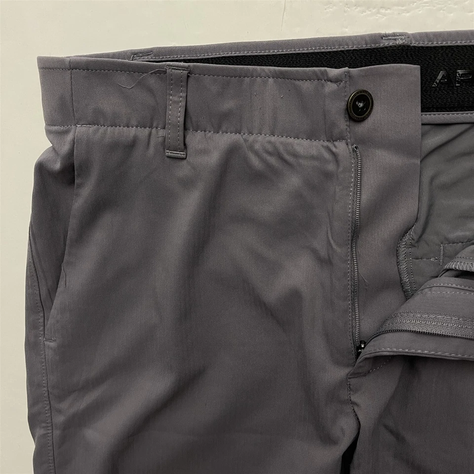 Pantalones cortos de golf Under Armour 34 x 10" gris rendimiento espiga Foto 3 de 4